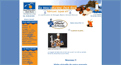 Desktop Screenshot of lesgalettesdebelleisle.com