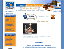 Tablet Screenshot of lesgalettesdebelleisle.com
